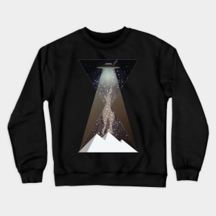 Ufo Pyramids of Time v1 Crewneck Sweatshirt